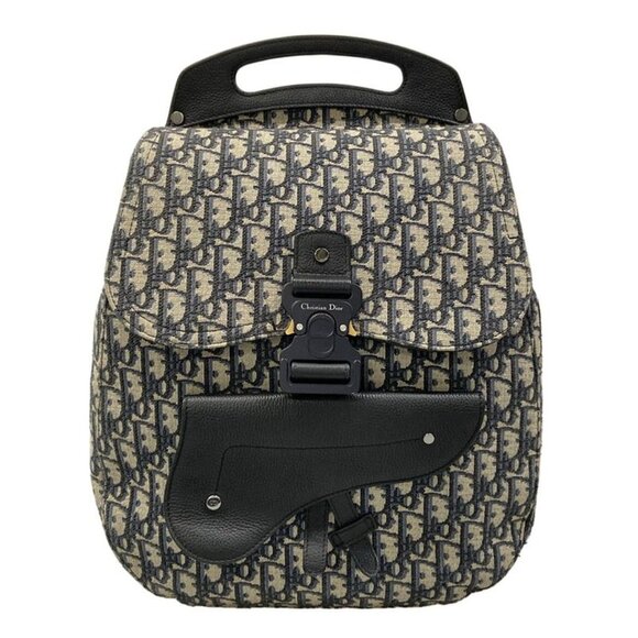 Dior Backpack Gallop Oblique Navy Ivory main image 15